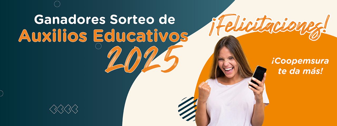 Ganadores Sorteo de Auxilios Educativos 2025