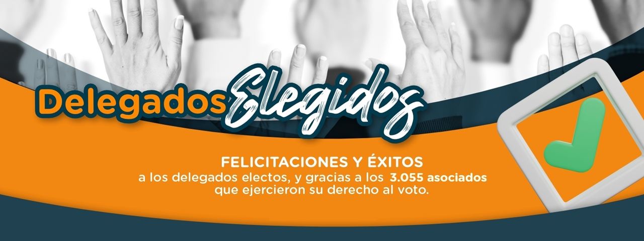 Delegados elegidos para el período 2026-2028