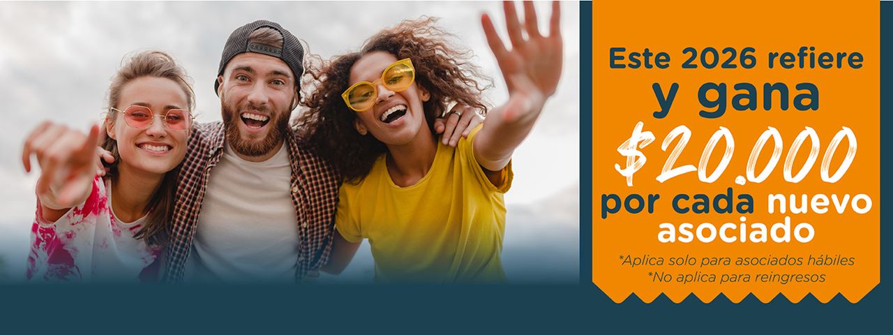 Este 2026 refiere y gana 20.000 por cada nuevo afiliado