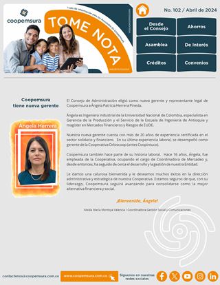 Boletín Tome Nota No. 102