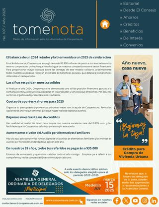 Boletín Tome Nota No.107